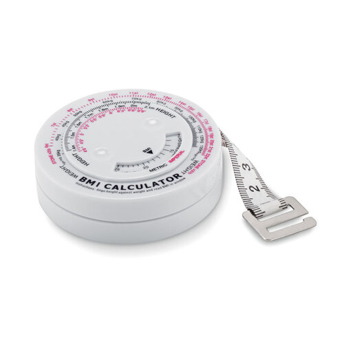 Dit BMI meetlint is een praktisch hulpmiddel voor gezondheidsacties, vitaliteitsprogramma's en sportevenementen. Door het meetlint te bedrukken met logo blijft jouw organisatie langdurig zichtbaar tijdens dagelijks gebruik. DéBlé levert dit artikel uit voorraad inclusief gratis ontwerp en verzending in Nederland en België. Als familiebedrijf met ervaring sinds 1972 helpen wij bedrijven en organisaties met persoonlijke service en snelle levering.