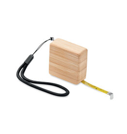 DeBle Sokutei bamboe meetlint 1 meter bedrukken met logo