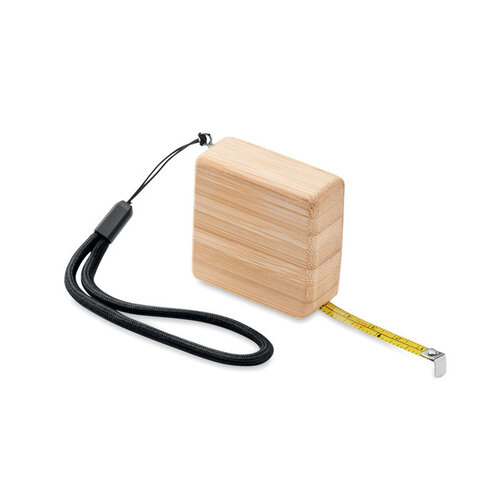 DeBle Sokutei bamboe meetlint 1 meter bedrukken met logo