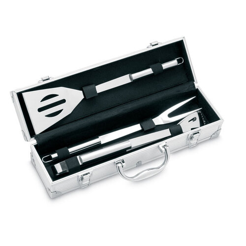 3-Delige BBQ gereedschapset Asador (IT3475) met logo