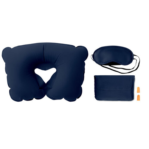 Reisset met kussen en masker Travelplus (MO7263) met logo
