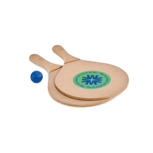 Strand tennisset Raquet (MO6829) met logo
