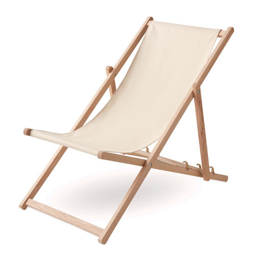 Houten strandstoel Honopu (MO6503) met logo
