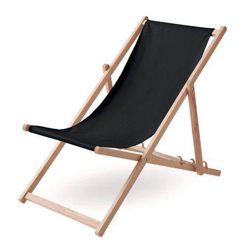 Houten strandstoel Honopu (MO6503) met logo