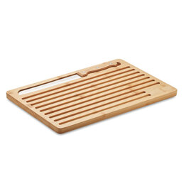 Bamboe snijplank en broodmes MO6776 Lembaga
