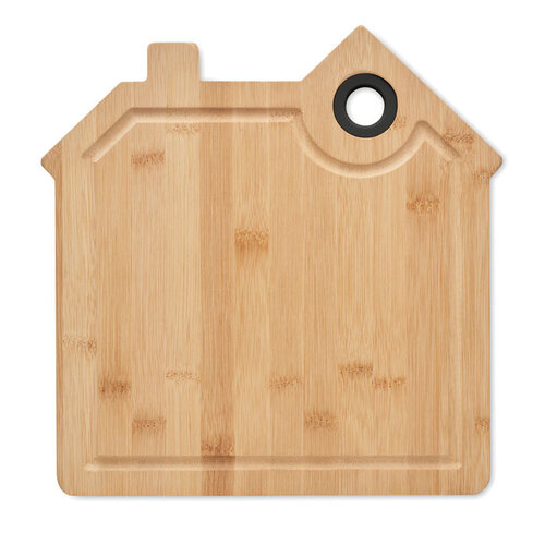 Bamboe snijplank huis Rumat (MO6859) met logo