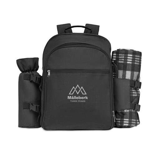 Picknickrugzak voor 4 personen Duin (MO6870) met logo