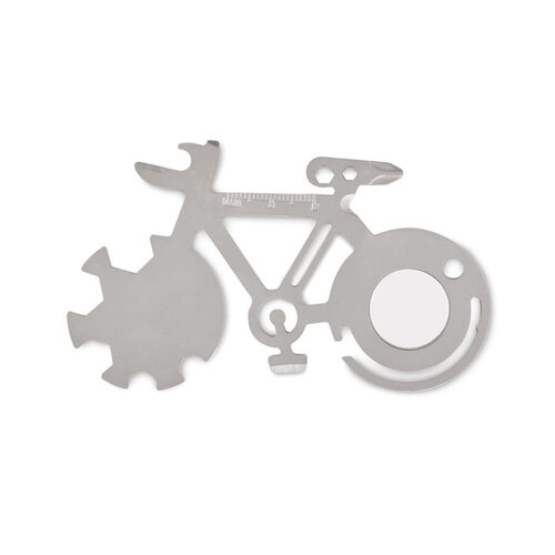Roestvrijstalen multi-tool Bitool (MO6701) met logo