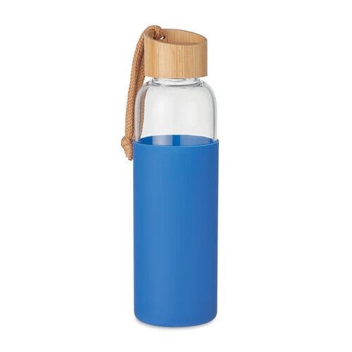DéBlé Glazen fles 500 ml in pouch (MO6845) Chai bedrukken met logo