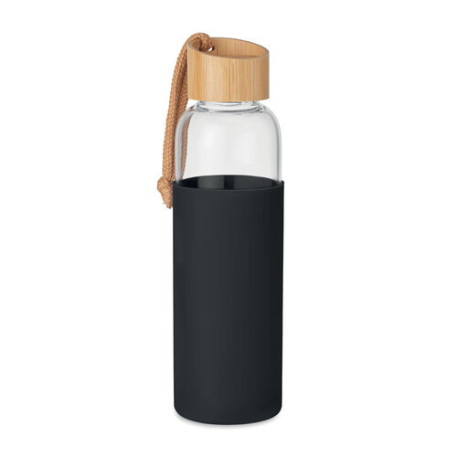 DéBlé Glazen fles 500 ml in pouch (MO6845) Chai bedrukken met logo