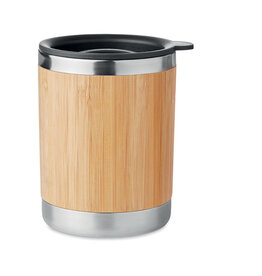 DéBlé Lokka bamboe thermosbeker 250 ml MO9937 bedrukt met logo