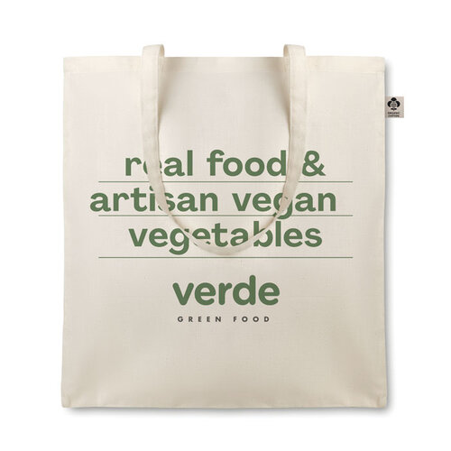 Organic Cottonel katoenen boodschappentas bedrukken met logo DeBle