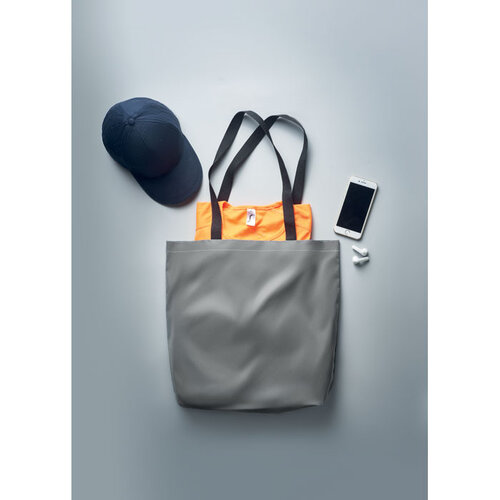 Visi tote reflecterende boodschappentas bedrukken met logo DeBle