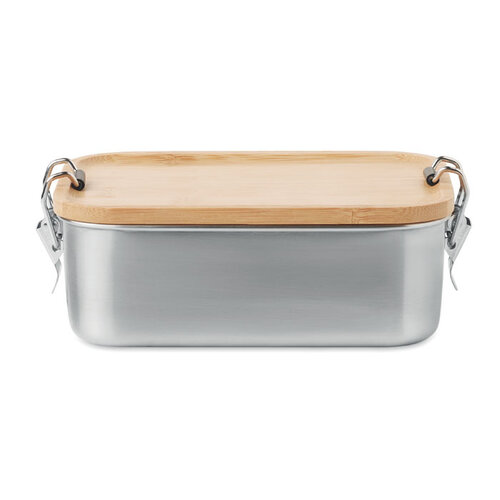 RVS lunchbox 750ML Sonabox (MO6301) met logo