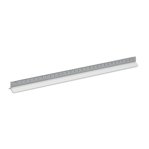 Duimstokken bedrukken Aluminium liniaal 30cm MO6698 Tria
