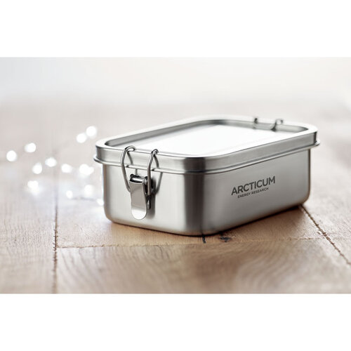 RVS lunchbox 750ML Chan lunchbox (MO9938) met logo