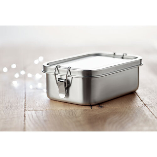 RVS lunchbox 750ML Chan lunchbox (MO9938) met logo