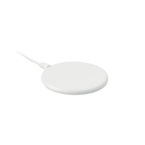 Draadloze oplader recycled ABS Twing (MO6250) met logo