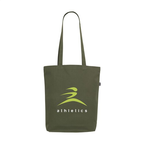 Boodschappentassen bedrukken Recycled Canvas Bag Colour winkeltas