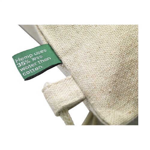 DéBlé Hemp Backpack rugzak bedrukken met logo