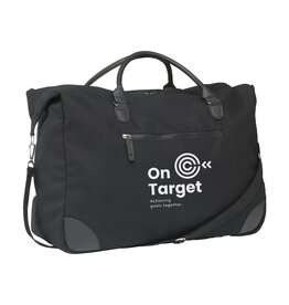 Weekendtas gemaakt van gerecycled canvas