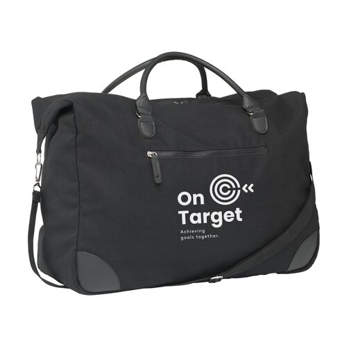 DéBlé Denver Duffle Recycled Canvas reistas bedrukken met logo