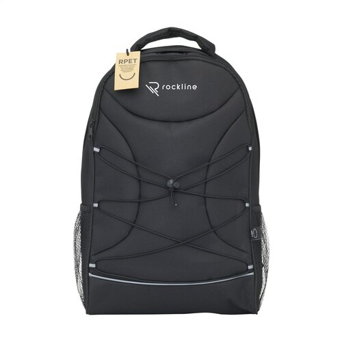 Flashline RPET Laptop Backpack rugzak bedrukken met logo