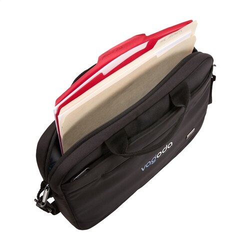 DéBlé Case Logic Advantage 14 inch Attaché laptoptas bedrukken met logo