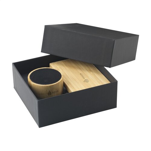 PowerBox Bamboo Geschenkset – Powerbank & Wireless Speaker
