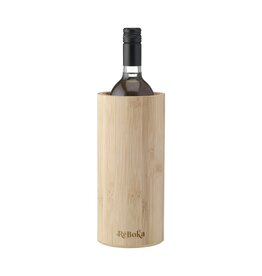 Bamboo Cooler wijnkoeler 269424 van FSC bamboe gegraveerd met logo