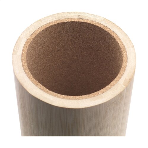 Bamboo Cooler wijnkoeler 269424 van FSC bamboe gegraveerd met logo