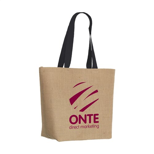 Elegance Bag jute shopper bedrukken met logo DeBle