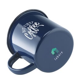 Mokken bedrukken Retro Emaille Mug mok