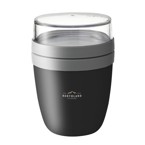 DéBlé Mepal Lunchpot Ellipse 261370 500 ml met apart 200 ml bovenvak