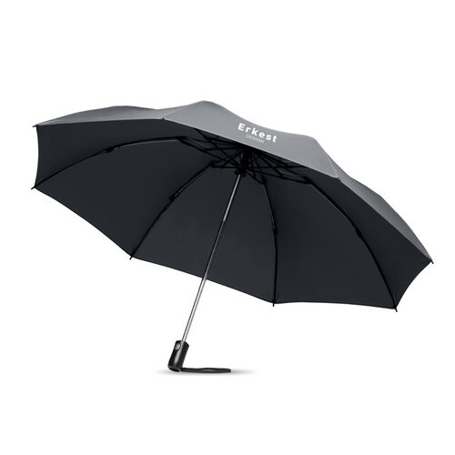 Opvouwbare reversible paraplu Dundee foldable (MO9092) met logo