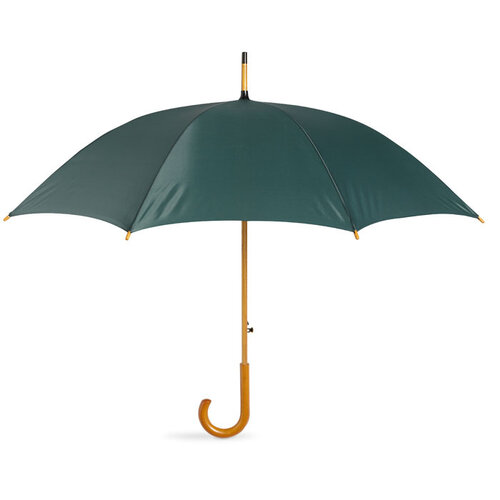 Paraplu met houten handvat Cumuli (KC5131) met logo