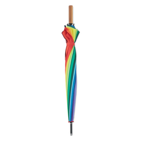 Regenboogparaplu Bowbrella (MO6540) met logo