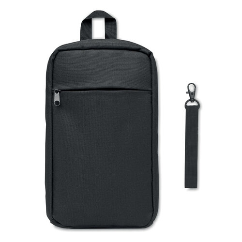Crossbody tas in 600D Rpet (MO6717 Cebag met logo
