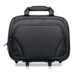 Macau business trolley MO8384 met 17 inch laptopvak en logobedrukking