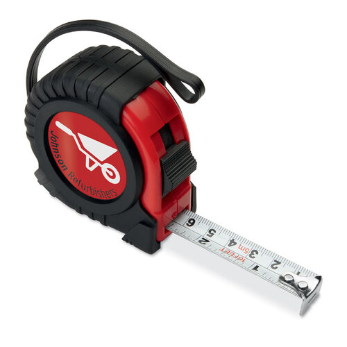Mia rolmaat 5 meter MO8238 bedrukken met logo DeBle