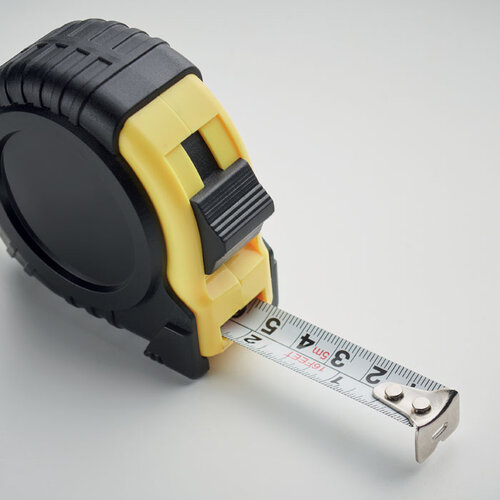 Mia rolmaat 5 meter MO8238 bedrukken met logo DeBle