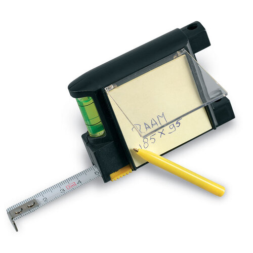 Colindales rolmaat met memoblokje 2 meter KC2182 bedrukken met logo DeBle