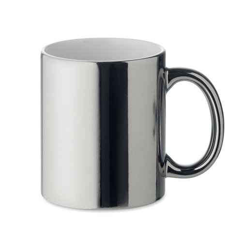 Keramische mok metallic 300 ml Holly (MO6607) met logo