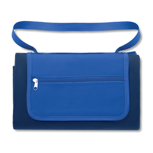 Goodtimes picknickkleed MO8822 van fleece met waterafstotende PEVA onderzijde en bedrijfslogo