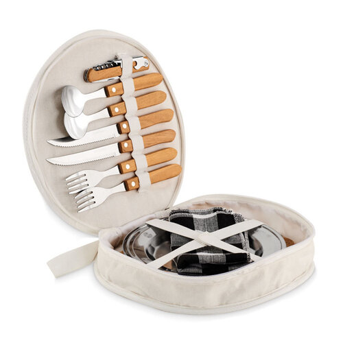 Picknickset voor 2 personen Hudson (MO6893) met logo