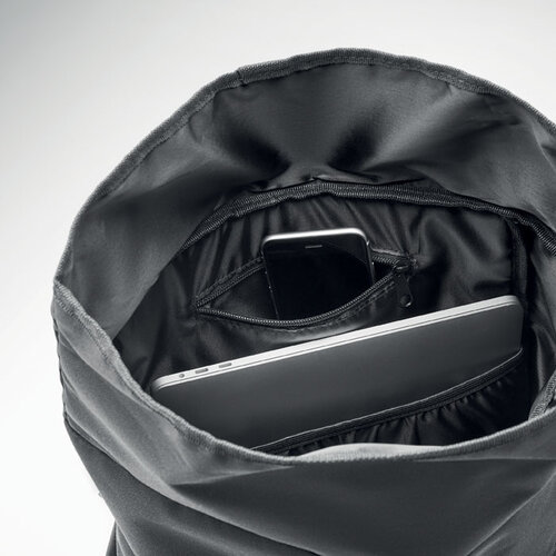 RPET rolltop rugzak MO6998 bedrukken met logo