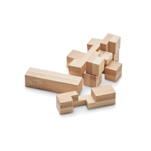 Bamboe breinbreker puzzel (MO6988) met logo