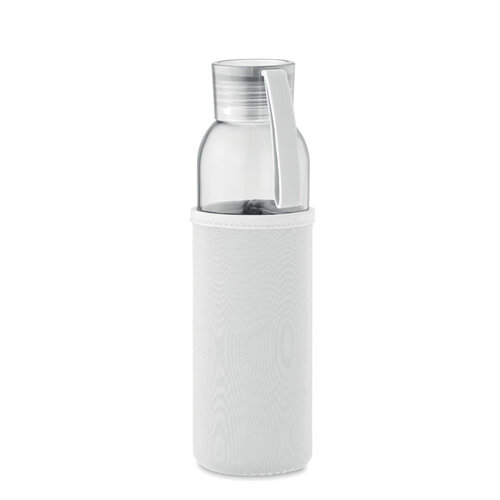 Gerecyclede glazen fles 500 ml (MO2089) met logo