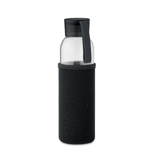 Gerecyclede glazen fles 500 ml (MO2089) met logo