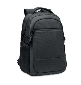 600D RPET 15 inch laptoprugzak MO2047 bedrukt met bedrijfslogo voor werk en reizen